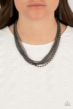 Paparazzi Jewelry Free to CHAINge My Mind - Black Necklace - Pure Elegance by Kym
