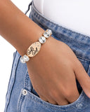 Paparazzi Jewelry God's Grace - Gold Bracelet - Pure Elegance by Kym