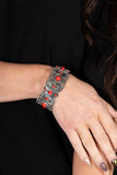 Paparazzi Jewelry Going, Going, GONDOLA - Red Bracelet - Pure Elegance by Kym