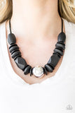 Paparazzi Jewelry Grand Turks Getaway - Black Necklace - Pure Elegance by Kym