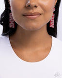 Paparazzi Jewelry Home Game - Red Earrings - Pure Elegance by Kym
