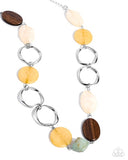 Paparazzi Jewelry Intoxicating Impression - Yellow Necklace