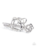 Paparazzi Jewelry Lasting Lounge - White Claw Clip