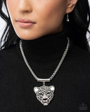 Paparazzi Jewelry Leopard Luminescence - Black Necklace - Pure Elegance by Kym