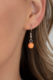 Paparazzi Jewelry Naturally Essential - Orange Necklace - Pure Elegance by Kym