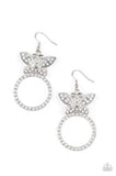 Paparazzi Jewelry Paradise Found - White Earrings - Pure Elegance by Kym