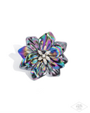 Paparazzi Jewelry Platonic Petals - Black Ring - Pure Elegance by Kym