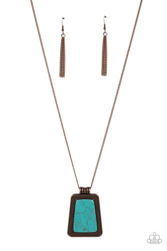 Paparazzi Jewelry Private Plateau - Copper Necklace - Pure Elegance by Kym
