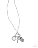 Paparazzi Jewelry Purely Blessed - White Necklace - Pure Elegance by Kym