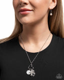 Paparazzi Jewelry Purely Blessed - White Necklace - Pure Elegance by Kym