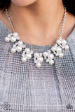 Paparazzi Jewelry Renown Refinement - White Necklace - Pure Elegance by Kym