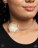 Paparazzi Jewelry Rosy Range - Gold Choker Necklace - Pure Elegance by Kym
