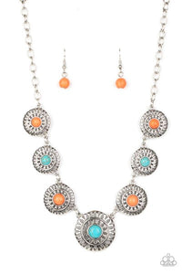 Paparazzi Jewelry Sahara Solar Power - Multi Necklace - Pure Elegance by Kym