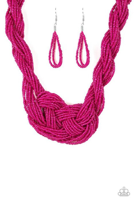 Paparazzi Jewelry A Standing Ovation - Pink Necklace - Pure Elegance by Kym