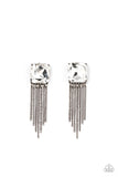 Paparazzi Jewelry Supernova Novelty - Black Earring - Pure Elegance by Kym