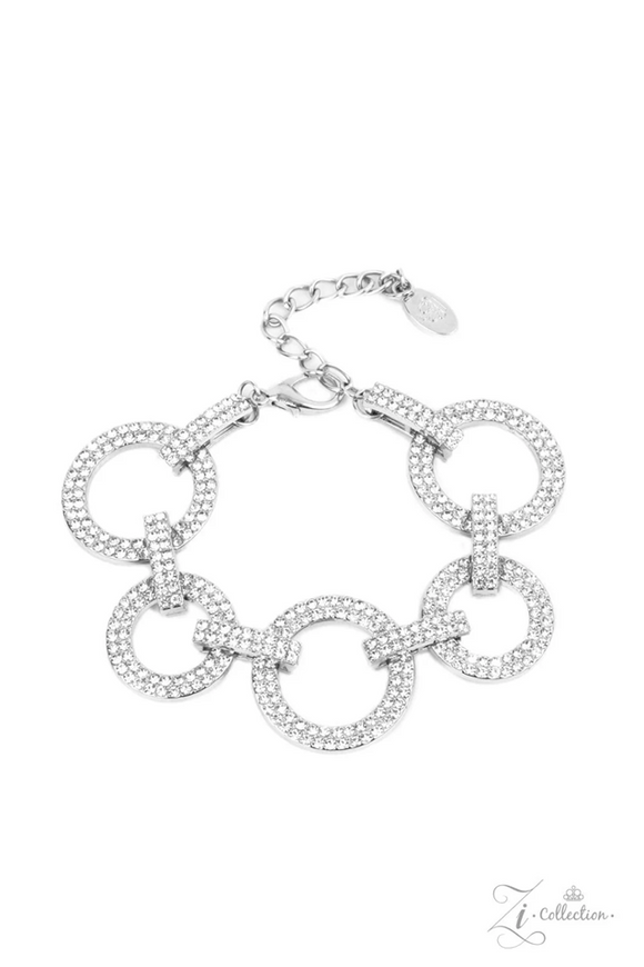 Paparazzi Jewelry Zi Collection Surprise Party 2021 - White Bracelet