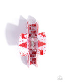 Paparazzi Jewelry Sweater Story - Red Claw Clip