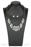 Paparazzi Jewelry The Angela - 2018 White Zi Necklace