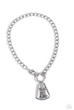 Paparazzi Jewelry Trust and Believe - Silver Necklace - Pure Elegance by Kym