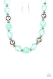 Paparazzi Jewelry Very Voluminous - Green Necklace - Pure Elegance by Kym