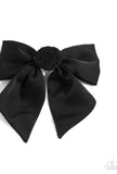 Paparazzi Jewelry Wistful Wonder - Black Hair Clip - Pure Elegance by Kym