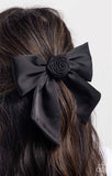 Paparazzi Jewelry Wistful Wonder - Black Hair Clip - Pure Elegance by Kym