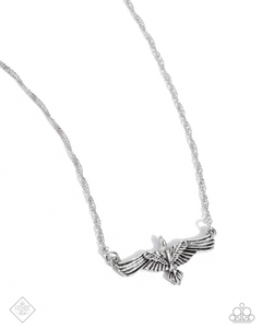 Paparazzi Jewelry Eagle Exception - Silver Necklace - Pure Elegance by Kym