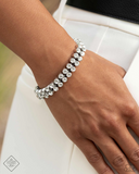Paparazzi Jewelry Fashion Fix - April 2024 Fiercely 5th Avenue Complete Set - Pure Elegance by Kym