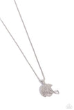 Paparazzi Jewelry Touchdown Twinkle - White Necklace - Pure Elegance by Kym