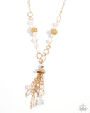 Paparazzi Jewelry Designated Diva - Gold Necklace - Pure Elegance by Kym