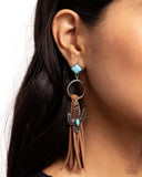 Paparazzi Jewelry Southwestern Season - Brown Earring - Pure Elegance by Kym
