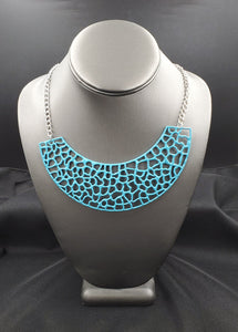 Paparazzi Accessories Powerful Prowl Blue Necklace - Pure Elegance by Kym
