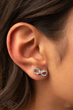 Paparazzi Jewelry Turn Of The Century - White Earrings - Pure Elegance by Kym