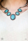 Paparazzi Accessories River Ride Blue Necklace - Pure Elegance by Kym