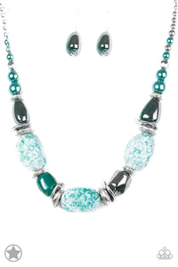 Paparazzi Accessories In Good Glazes Blue Necklace - Pure Elegance by Kym