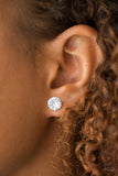 Paparazzi Accessories Just In TIMELESS Gold Earring - Pure Elegance by Kym