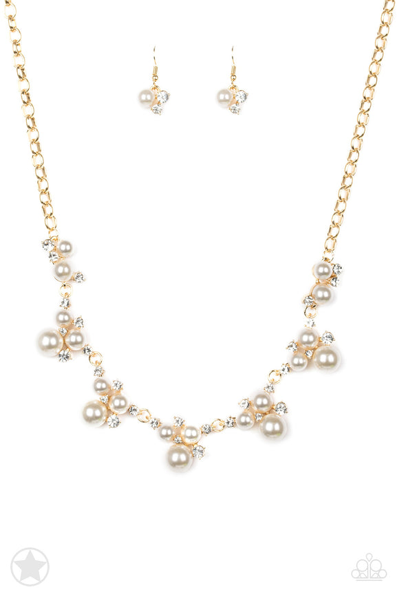 Paparazzi Accessories Toast To Perfection Gold Necklace - Pure Elegance by Kym