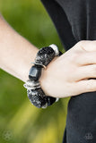 Paparazzi Accessories Glaze of Glory Black Bracelet - Pure Elegance by Kym
