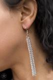 Paparazzi Accessories SCARFed for Attention Silver Necklace - Pure Elegance by Kym