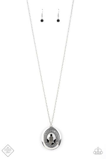 Paparazzi Accessories Castle Couture Silver Necklace - Pure Elegance by Kym