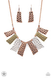 Paparazzi Jewelry A Fan of the Tribe - Multi Necklace - Pure Elegance by Kym