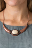 Paparazzi Accessories Cause A Steer Copper Necklace - Pure Elegance by Kym