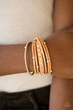 Paparazzi Accessories CATWALK It Off - Orange Bracelet - Pure Elegance by Kym