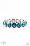 Paparazzi Accessories Number One Knockout Blue Bracelet - Pure Elegance by Kym