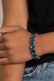 Paparazzi Accessories Number One Knockout Blue Bracelet - Pure Elegance by Kym