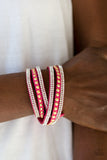Paparazzi Accessories I BOLD You So! - Pink Bracelet - Pure Elegance by Kym