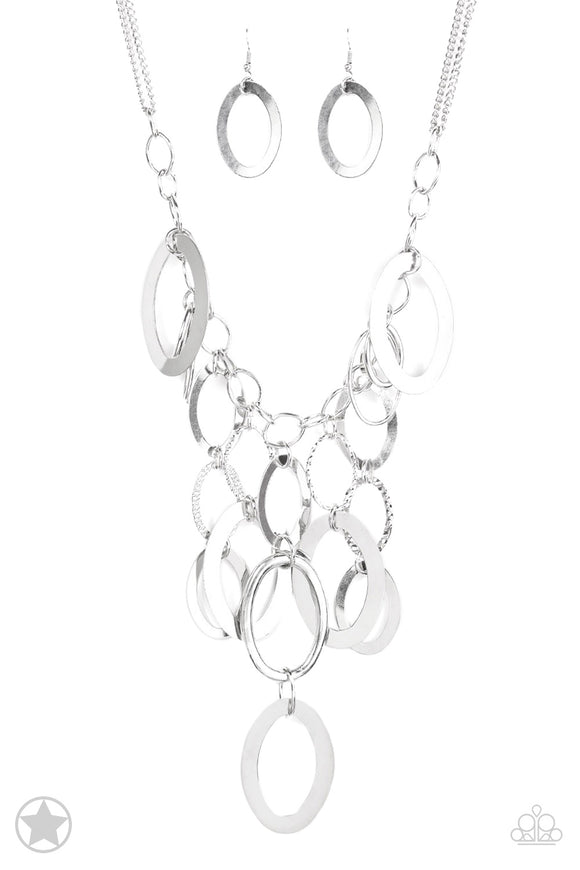 Paparazzi Accessories A Silver Spell Silver Necklace - Pure Elegance by Kym
