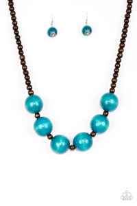 Paparazzi Accessories Oh My Miami - Blue Necklace - Pure Elegance by Kym