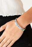 Paparazzi Jewelry Wild West Story - Blue Bracelet - Pure Elegance by Kym