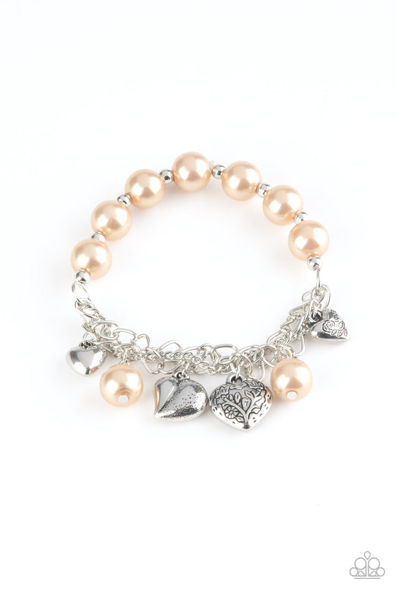 Paparazzi Jewelry More Amour - Brown Bracelet - Pure Elegance by Kym